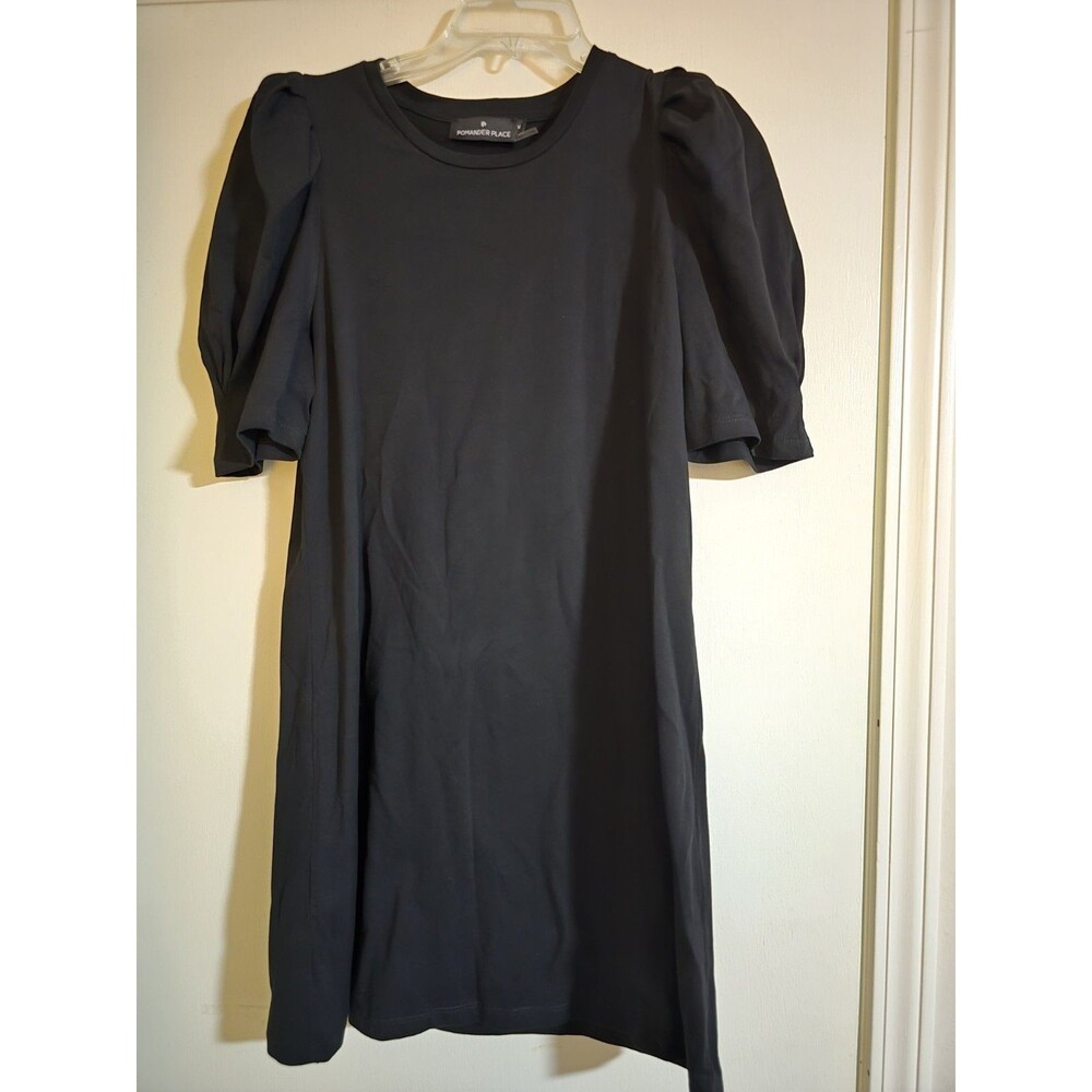 Pomander Place Tuckernuck Women's Stella Cotton Dress Size Medium Puff Sleeve